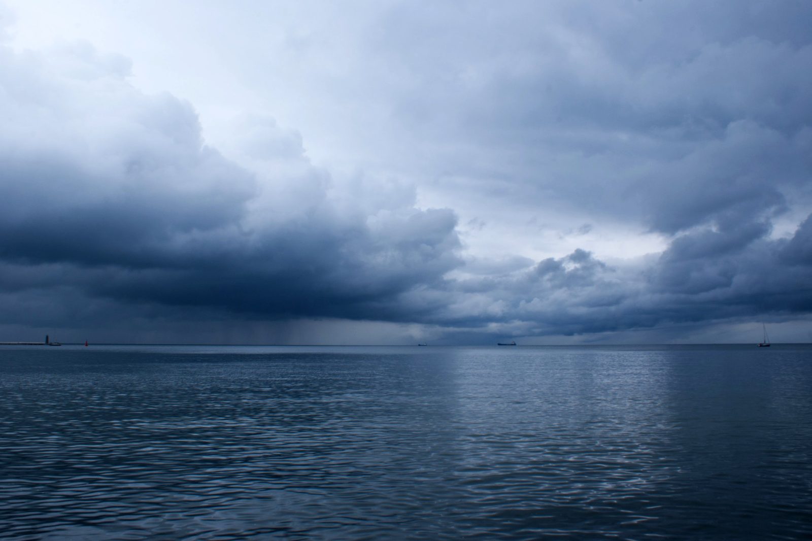 Dark northern sea